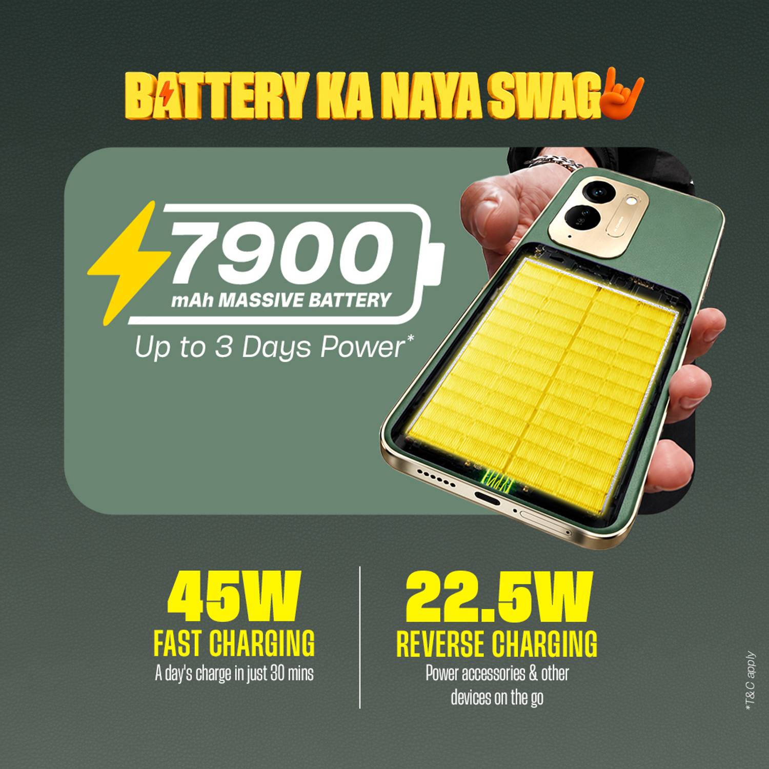 POCO M8x 5G 128GB Leather Green - Image 5