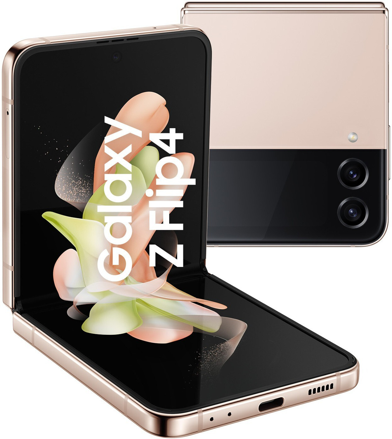 Image of Samsung Galaxy Z Flip4 5G (Pink Gold, 128 GB)