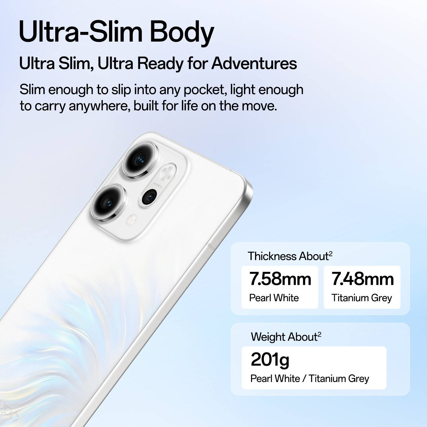 OPPO Reno14 Pro 5G 256GB Titanium Grey - Image 2