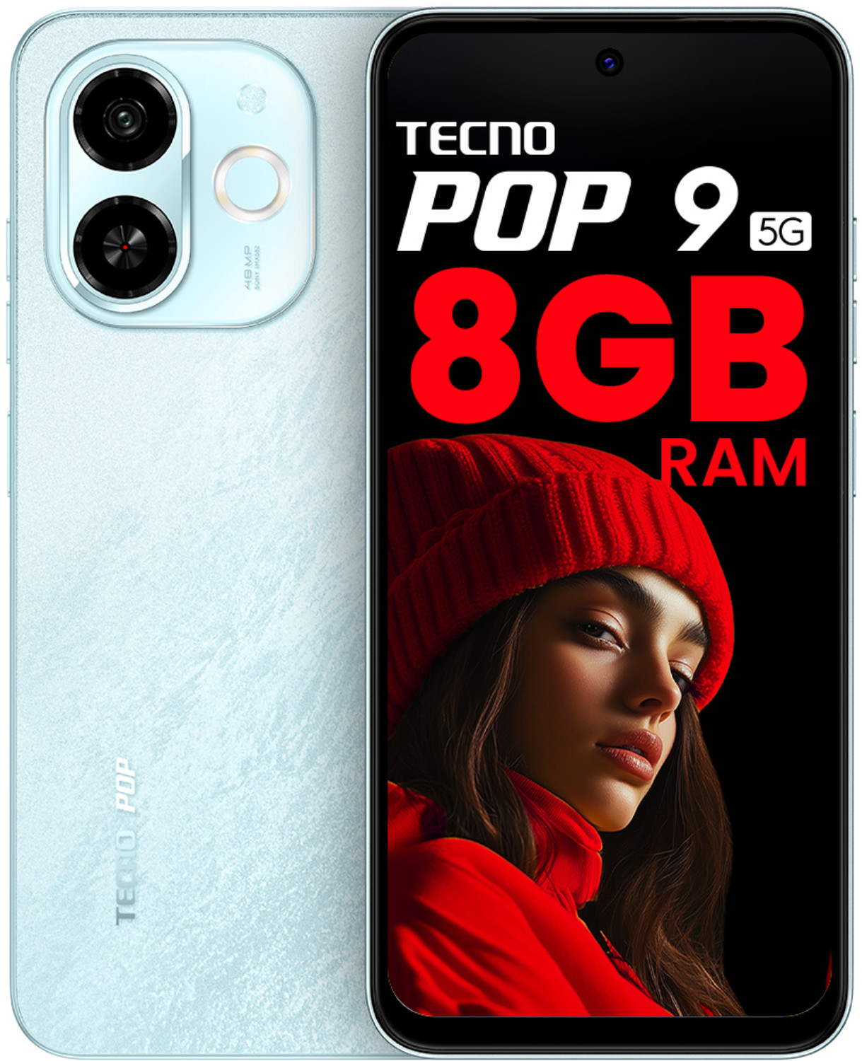Image of Tecno Pop 9 5G (Azure Sky, 64 GB)