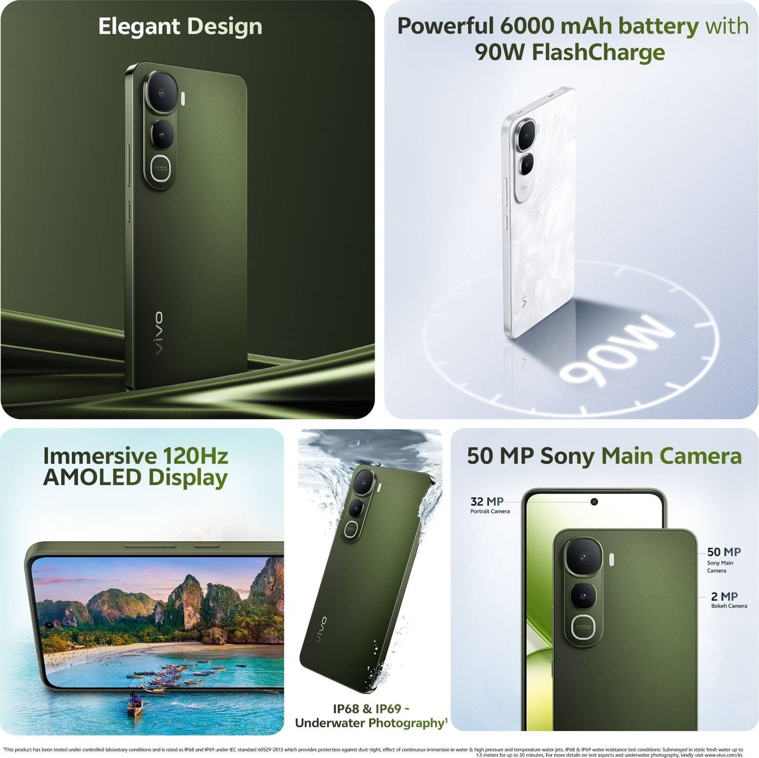 vivo Y400 5G 128GB Dynamic Green - Image 4