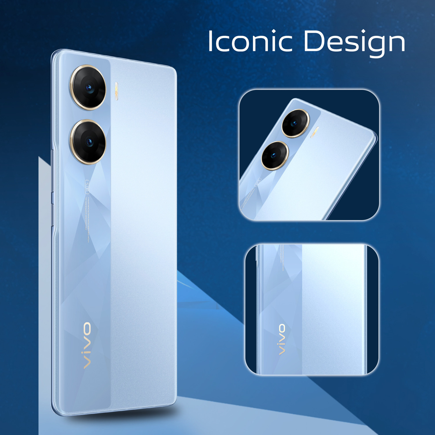 Image of vivo V29e 5G (Artistic Blue, 128 GB)