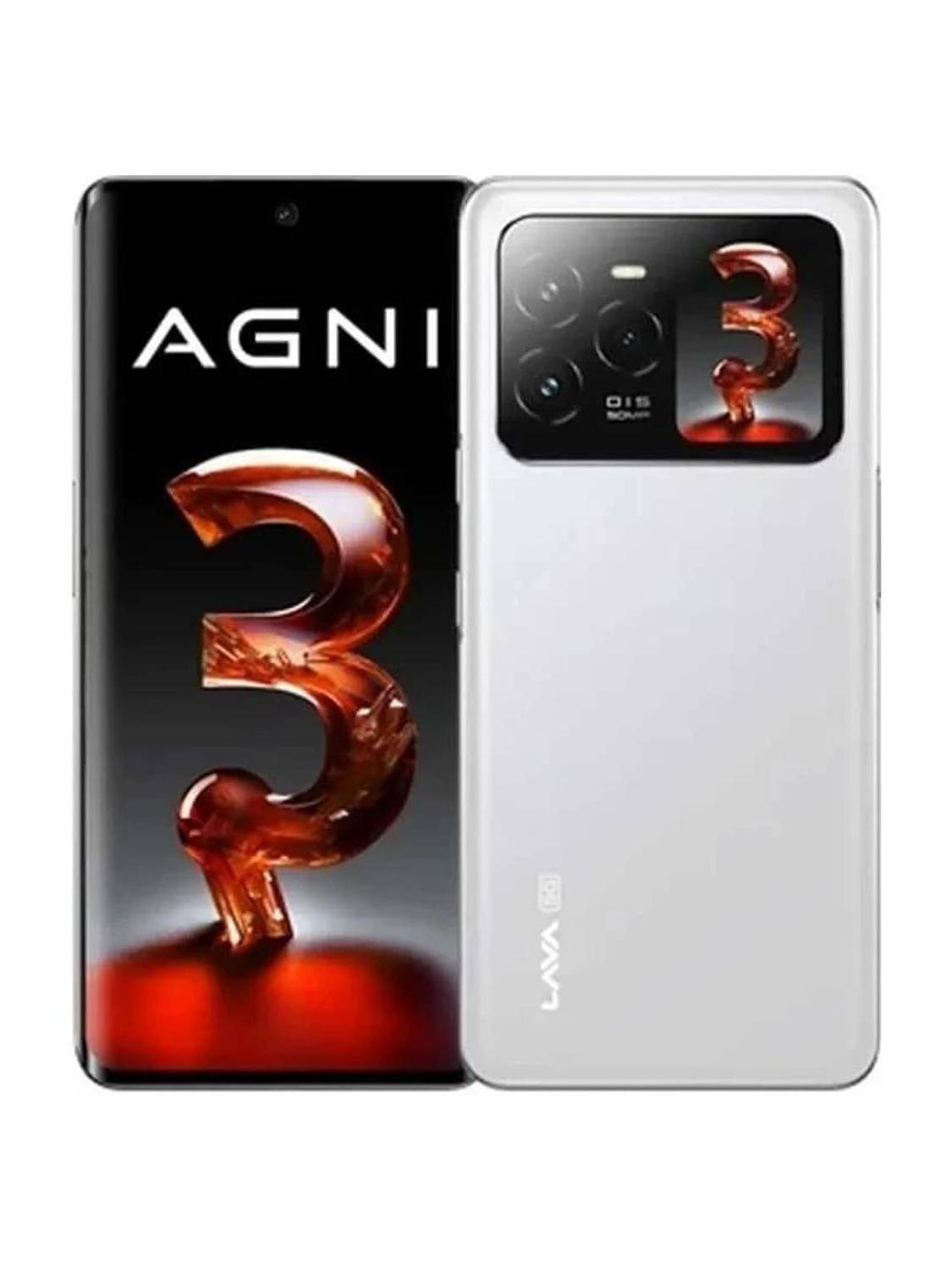 LAVA Agni 3 5G (Pristine Glass, 128 GB) - Image 1