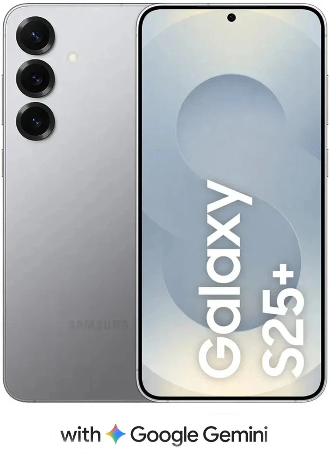 Image of Samsung Galaxy S25 Plus 5G (Silver Shadow, 256 GB)