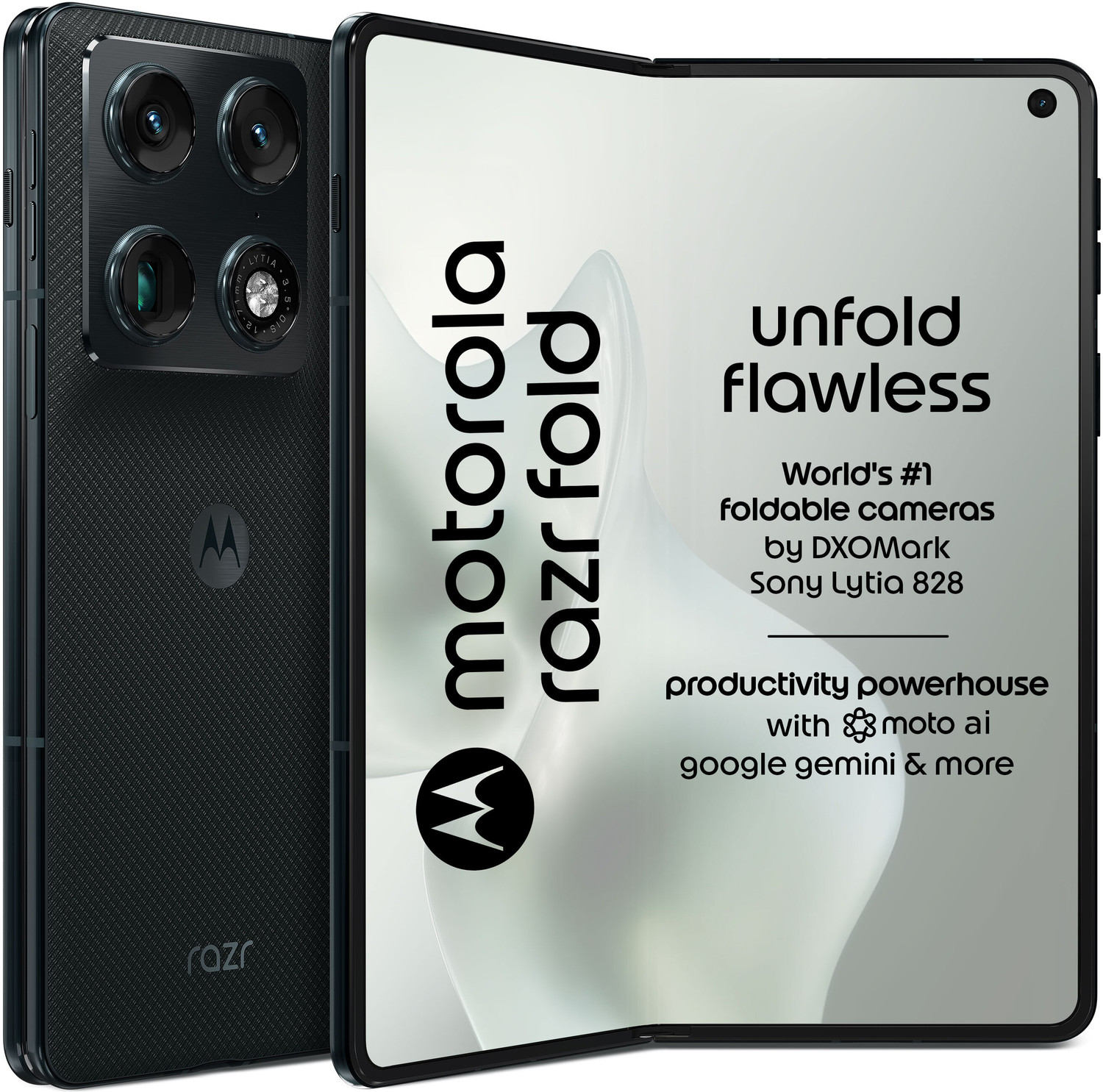 Image of MOTOROLA Razr fold (PANTONE Blackened blue, 512 GB)