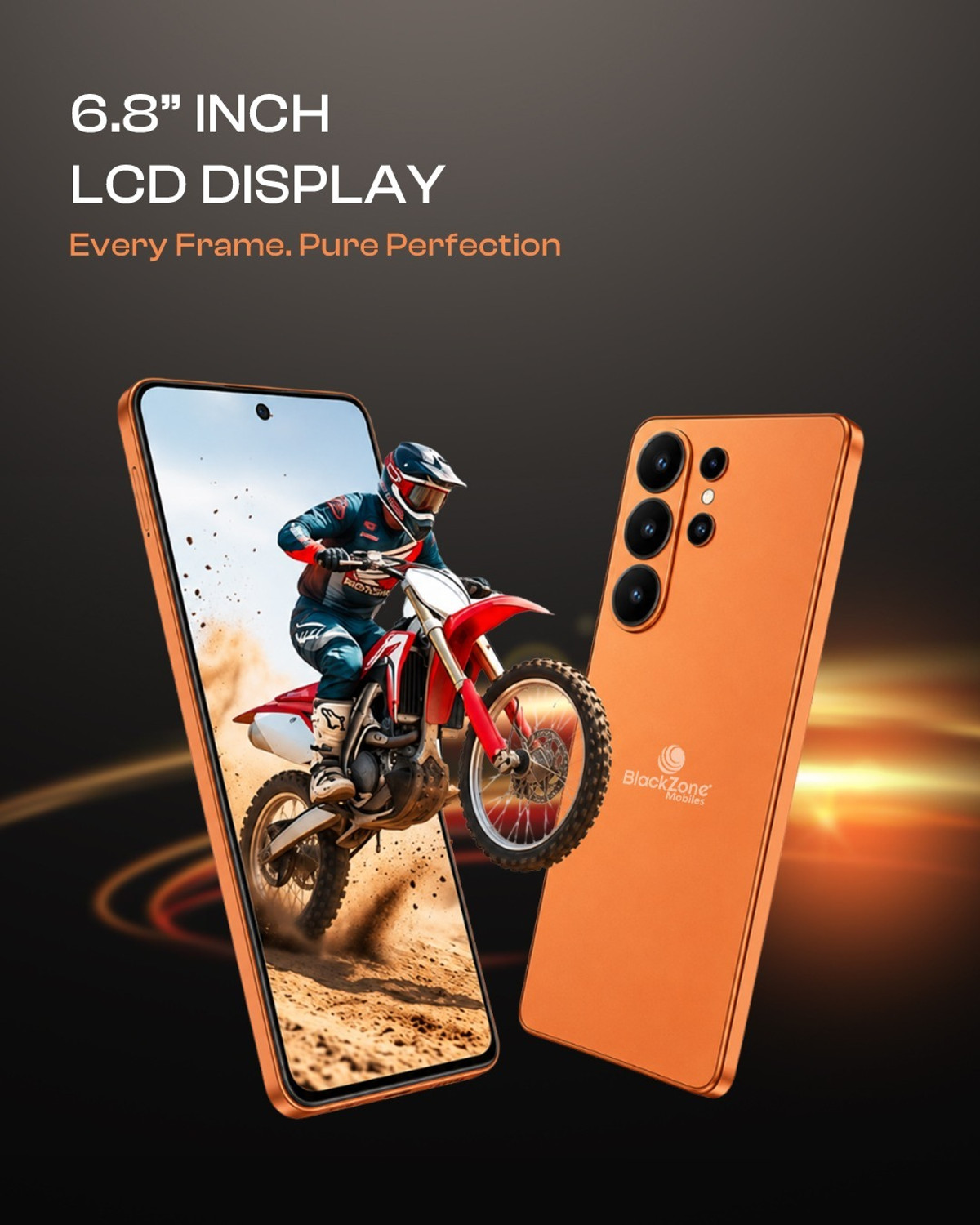 Image of BlackZone BZ S26 ULTRA (Orange, 64 GB)