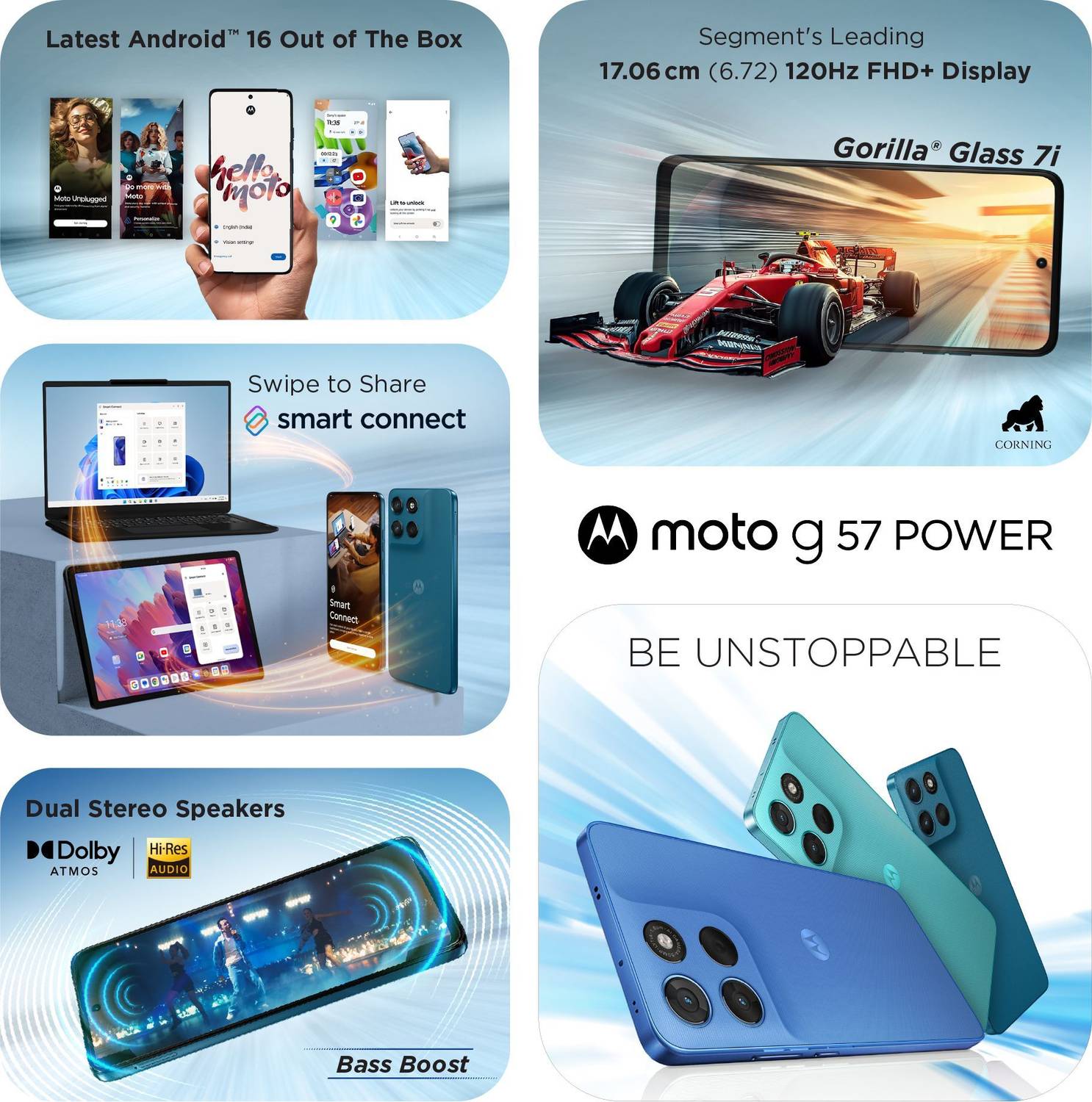 Motorola g57 5G 128GB Pantone Corsair - Image 5