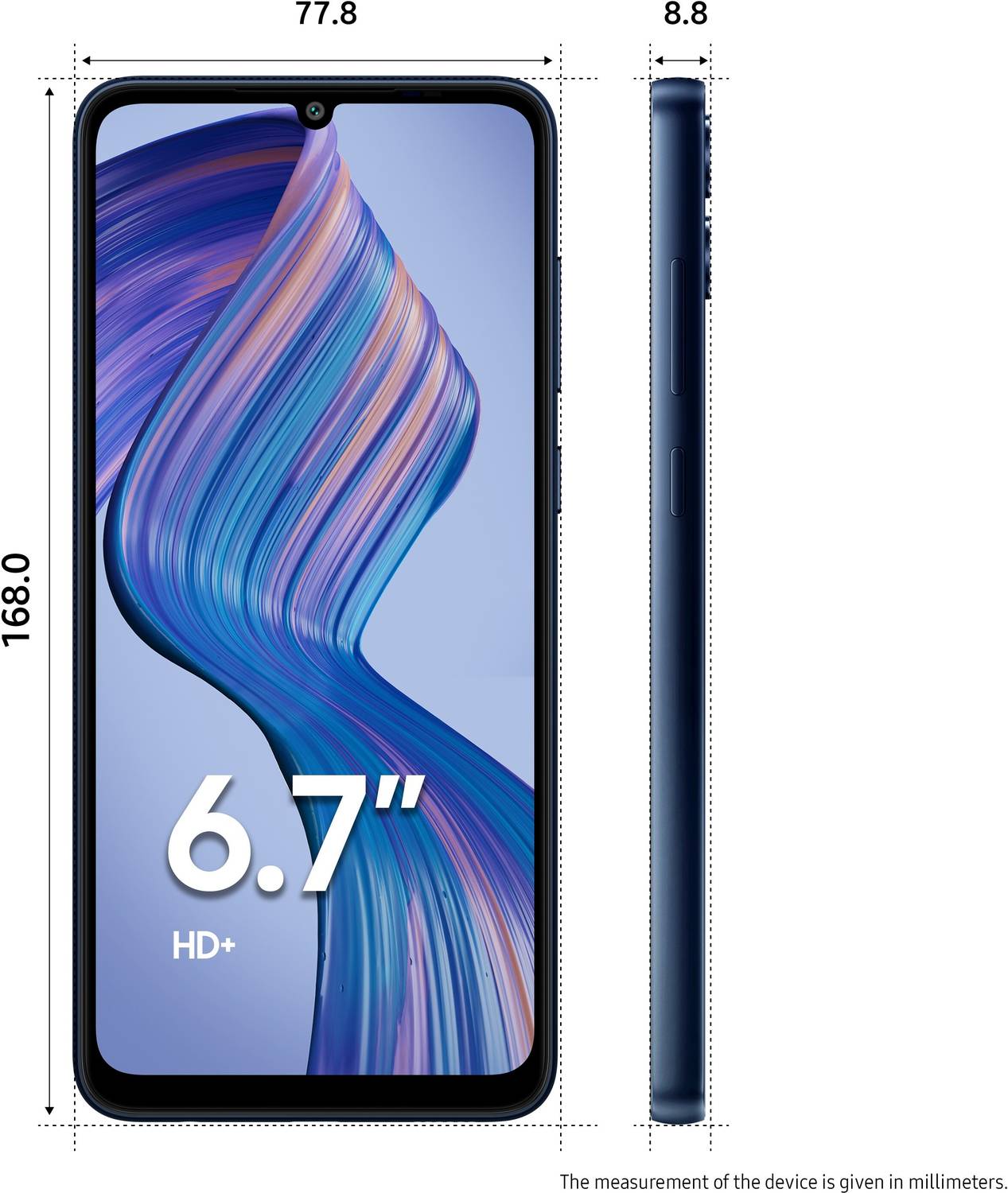 Samsung Galaxy F05 64GB Twilight Blue - Image 4