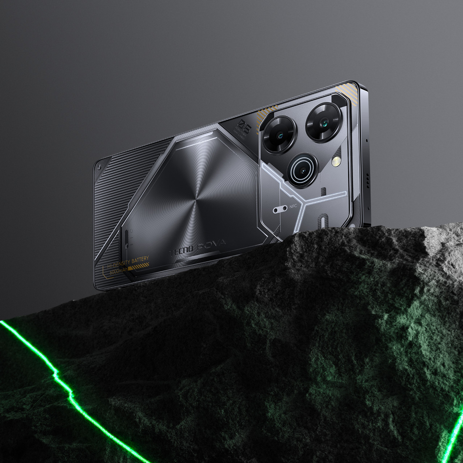 Image of Tecno Pova 6 Pro 5G (Meteorite Grey, 256 GB)