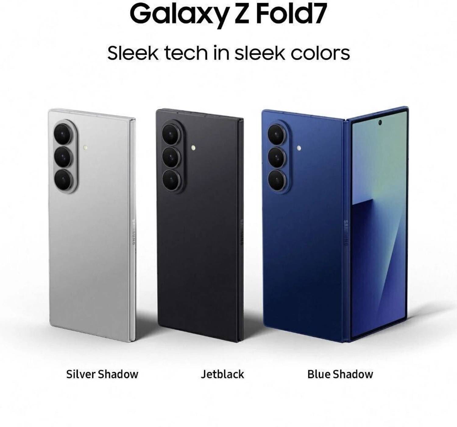 Samsung Galaxy Z Fold7 5G 256GB Silver Shadow - Image 3
