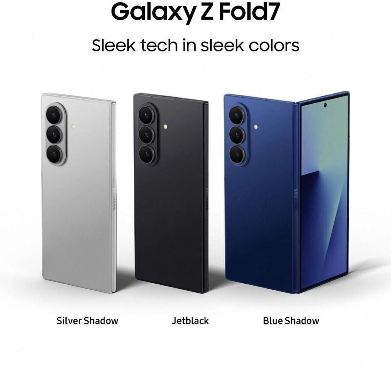 Image of Samsung Galaxy Z Fold7 5G (Silver Shadow, 256 GB)