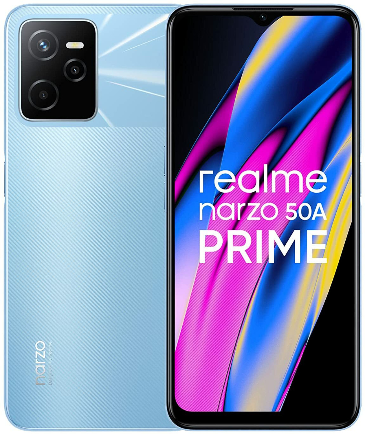 Image of realme Narzo 50A Prime (Flash Blue, 128 GB)