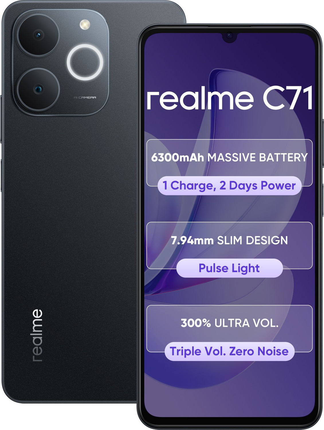 Image of realme C71 (Obsidian Black, 64 GB)