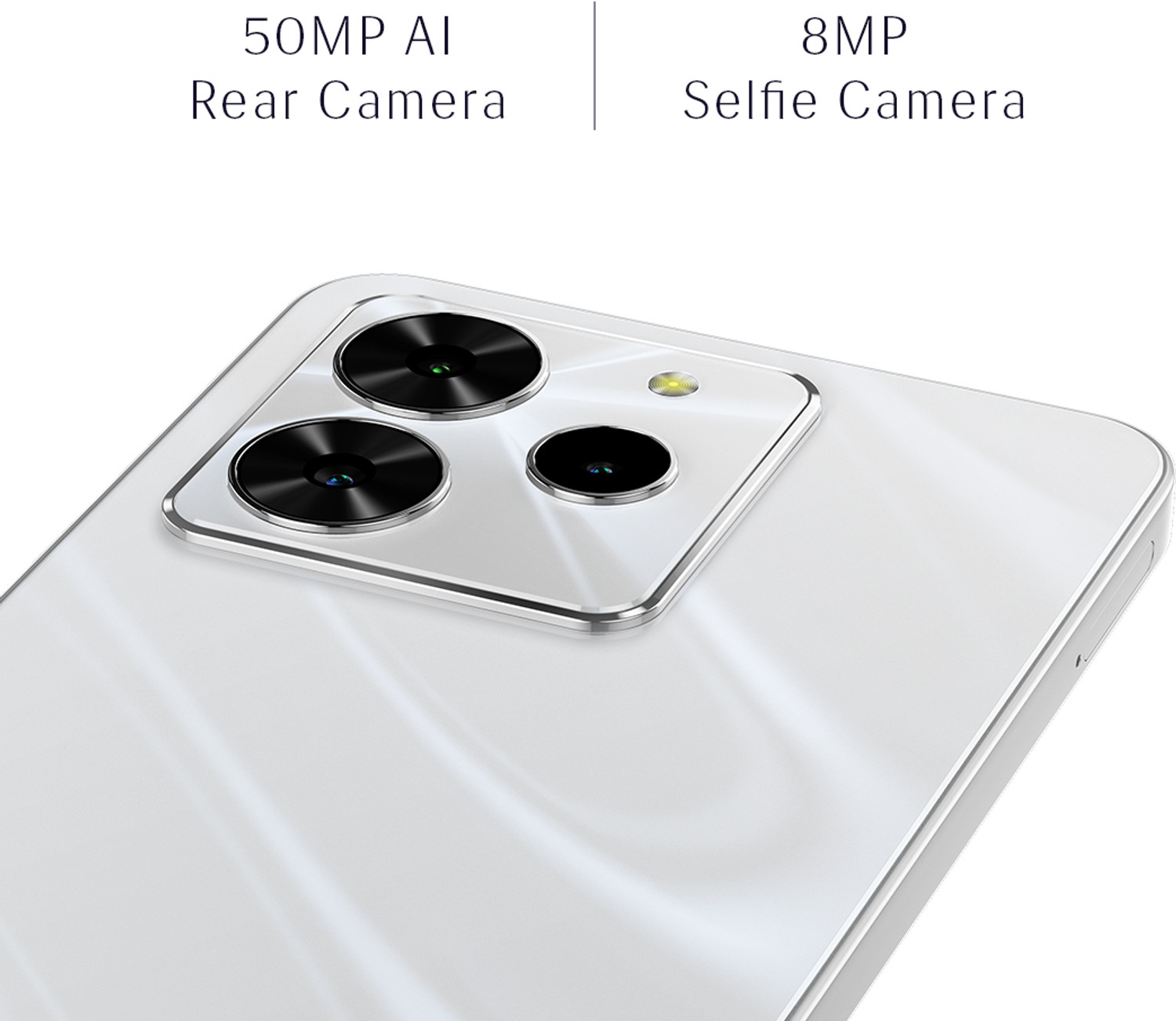 Image of LAVA Yuva 4 (Glossy White, 64 GB)
