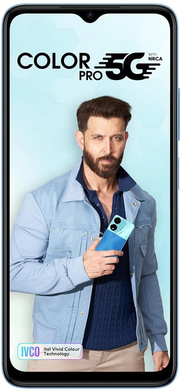 Image of itel Color Pro 5G (River Blue, 128 GB)