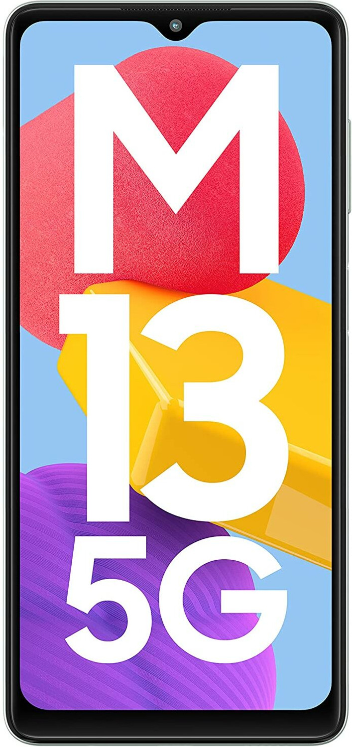 Image of Samsung GALAXY M13 5G (Aqua Green, 64 GB)