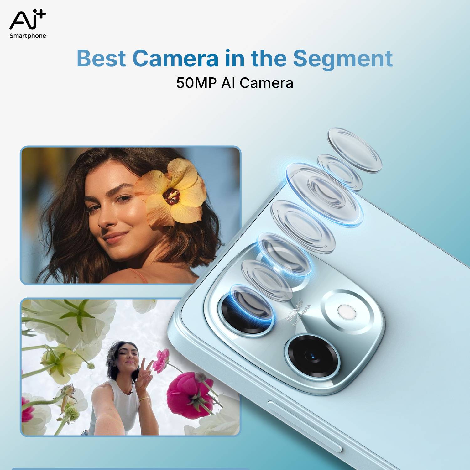Ai+ Nova 2 5G 128GB Blue - Image 4