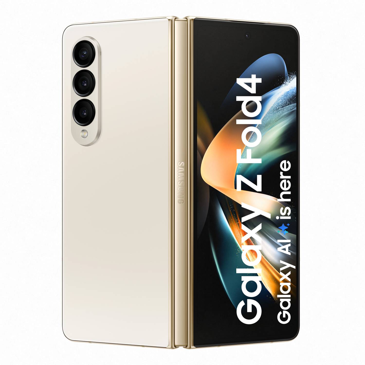【中古品】Galaxy Z Fold 4 香港版 256GB ベージュ色 -original-imahfay2murvsye7.