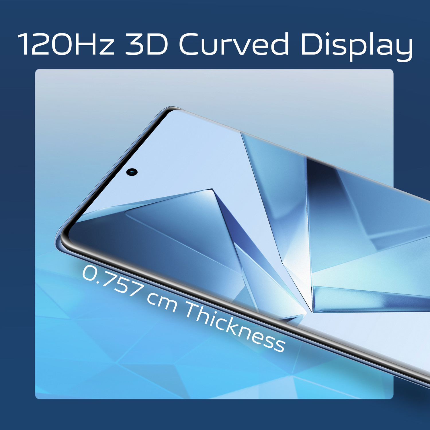 Image of vivo V29e 5G (Artistic Blue, 128 GB)