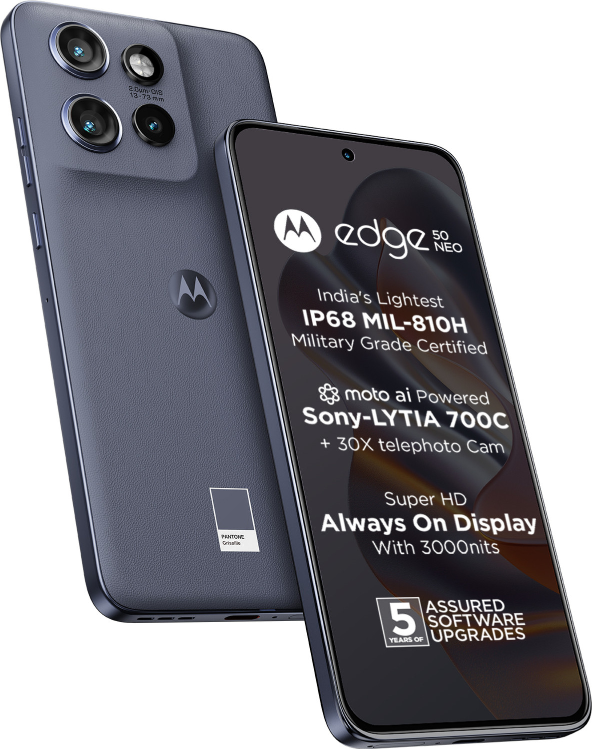 Image of Motorola Edge 50 Neo (PANTONE Grisaille, 256 GB)