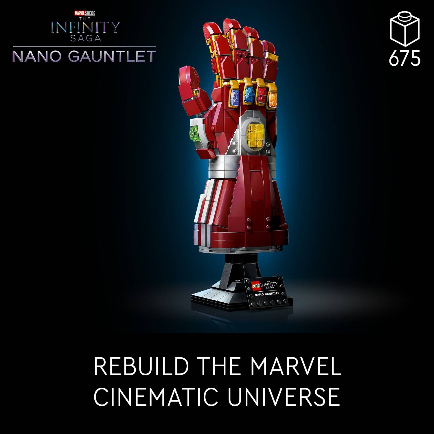 LEGO Super Heroes Marvel Nano Gauntlet 76223 Building Kit (675