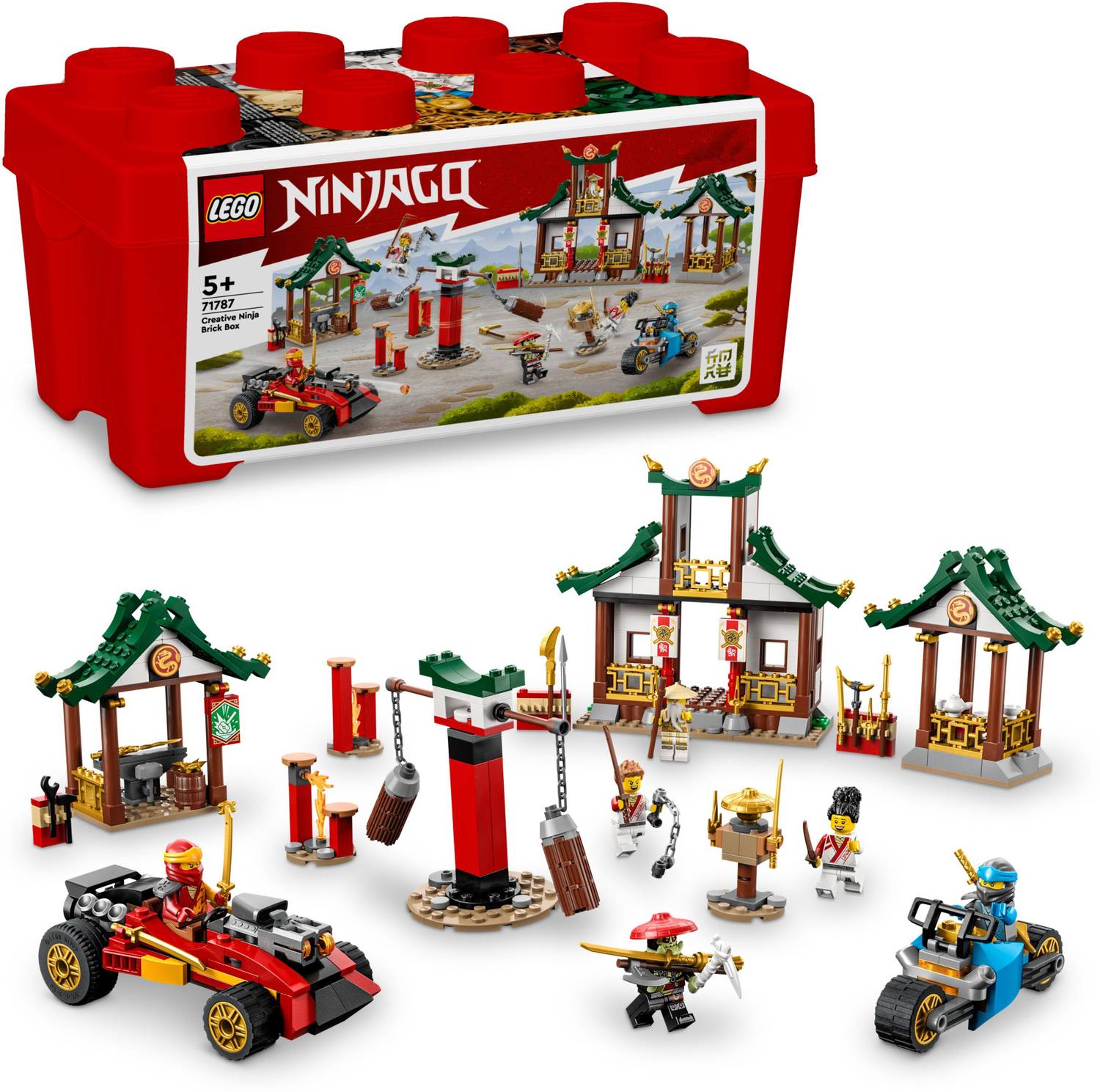 LEGO Ninjago Creative Ninja Brick Box (530 Blocks) Model Building