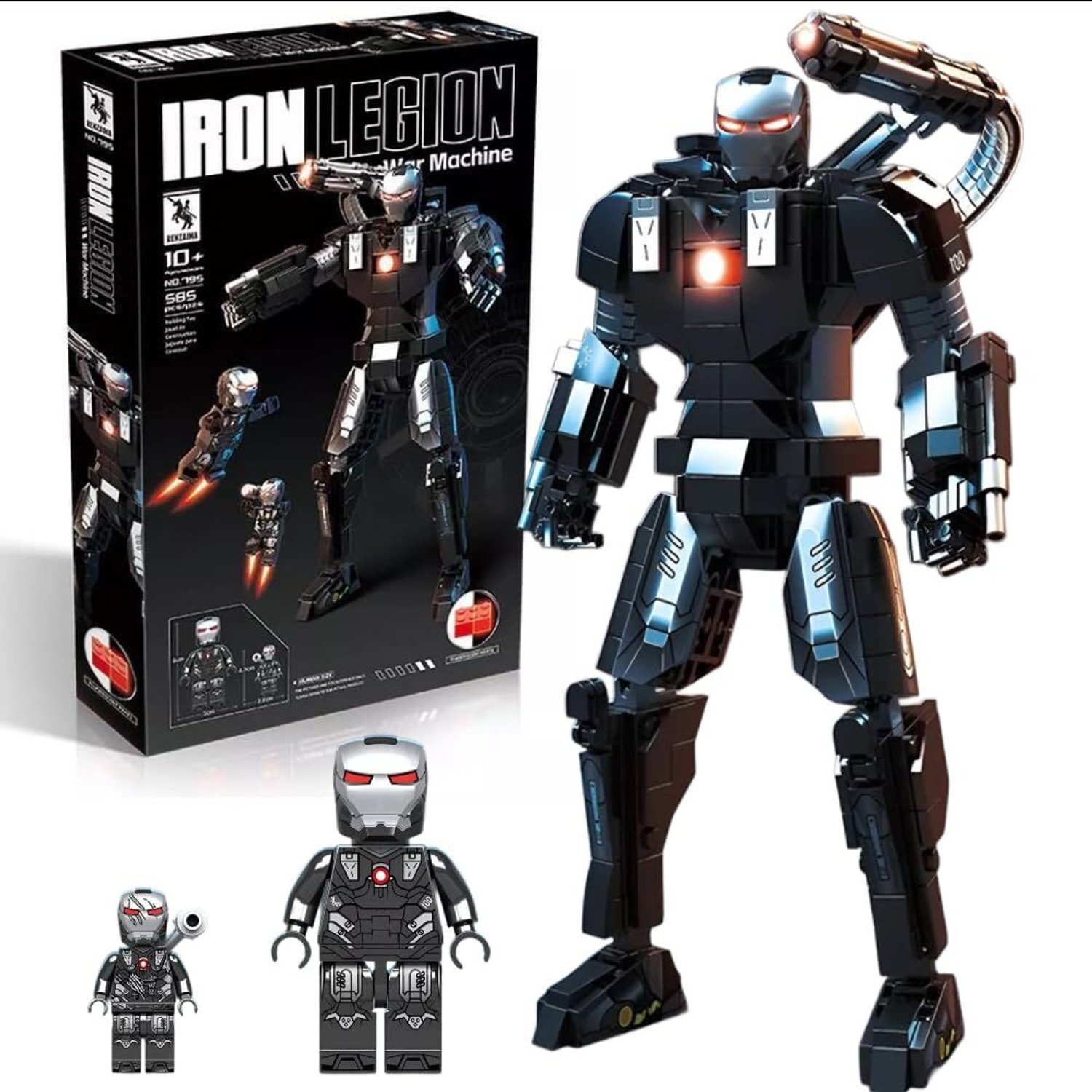ZHASK War Machine Building Set – 585 PCS Robot Construction Kit Model Building Kit