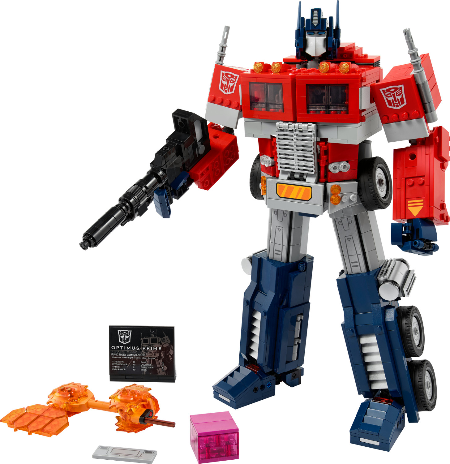 Image of LEGO Icons Optimus Prime (1508 Blocks) Model Building Kit