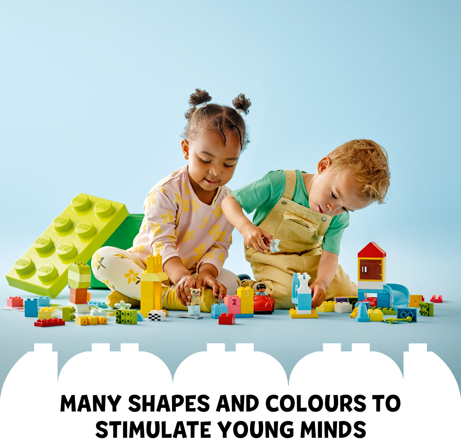 Image of LEGO DUPLO Classic Deluxe Brick Box (85 Blocks)