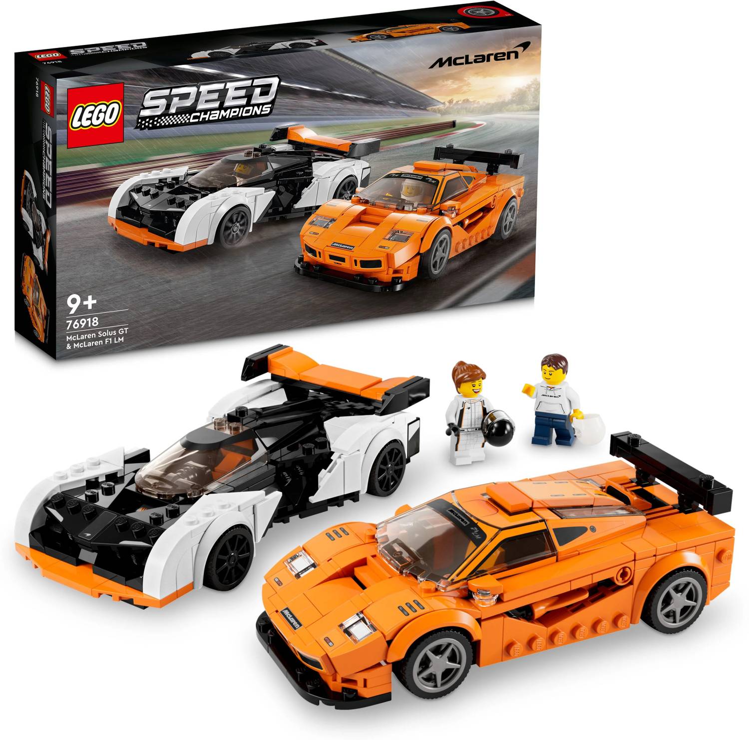 LEGO Speed Champions McLaren Solus GT & McLaren F1 LM (581 Blocks