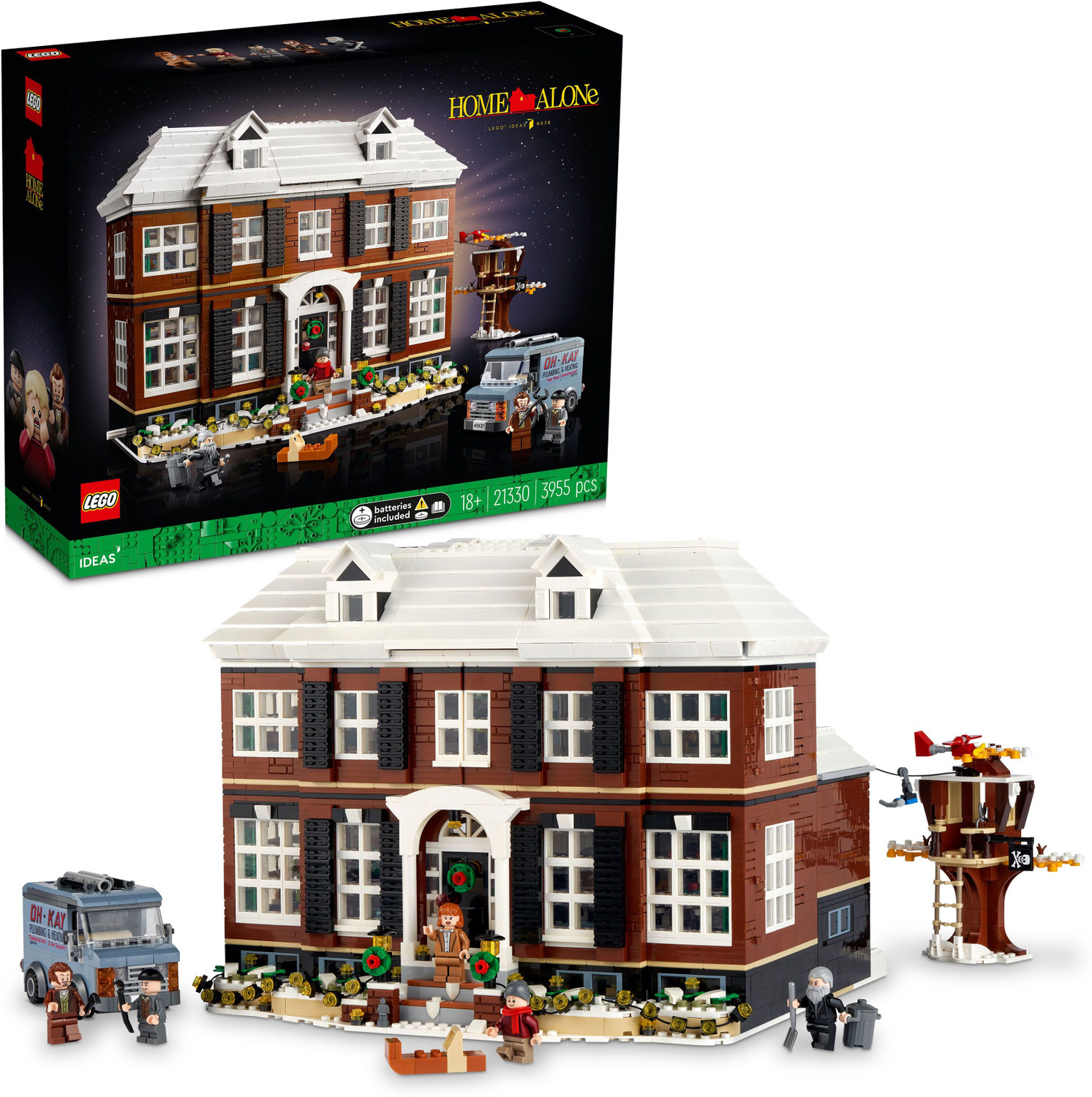 Image of LEGO Ideas : Home Alone (3957 Blocks) Model Building Kit