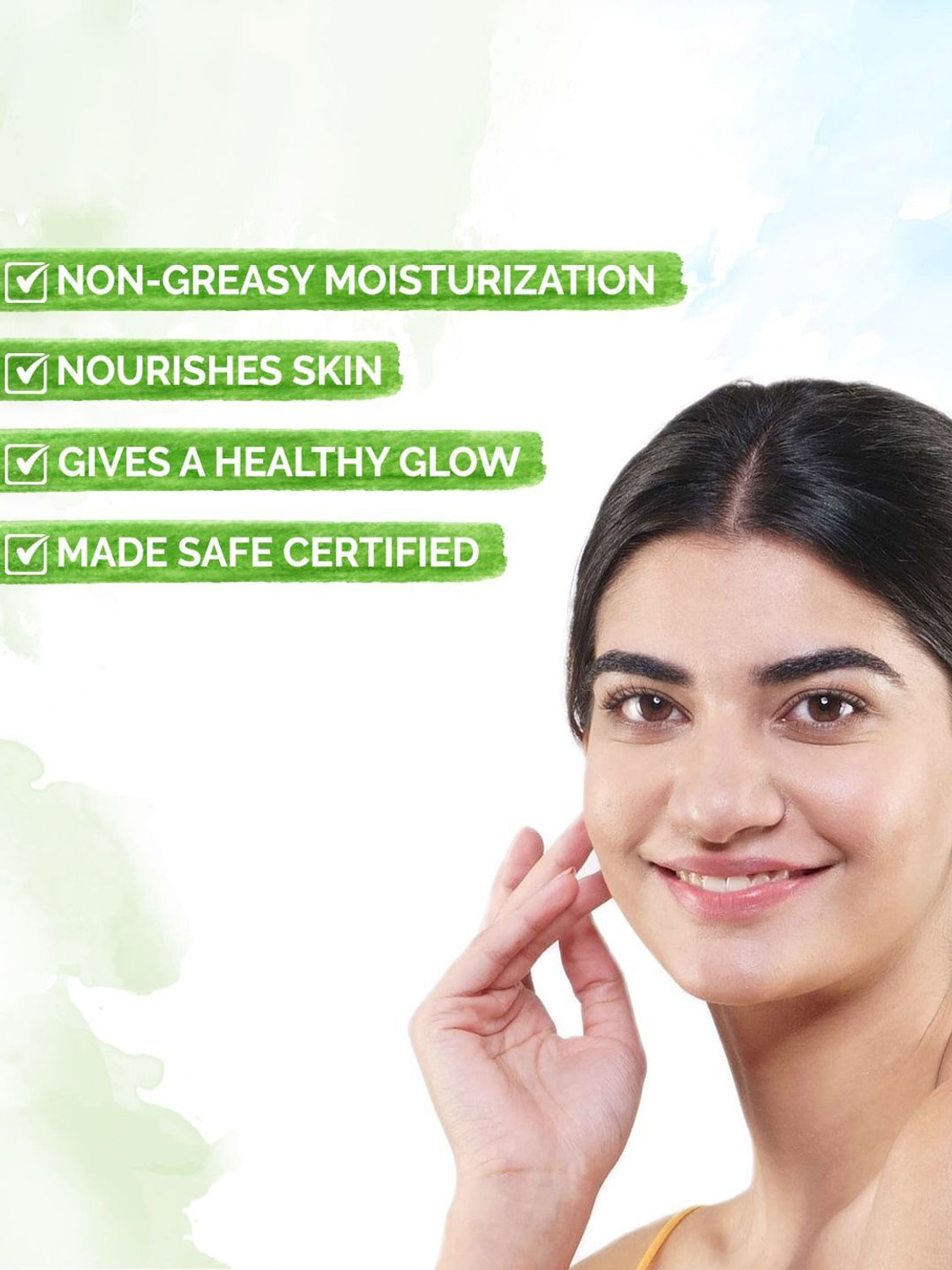 Image of Mamaearth Honey Malai Oil-Free Face Moisturizer for Nourishing Glow