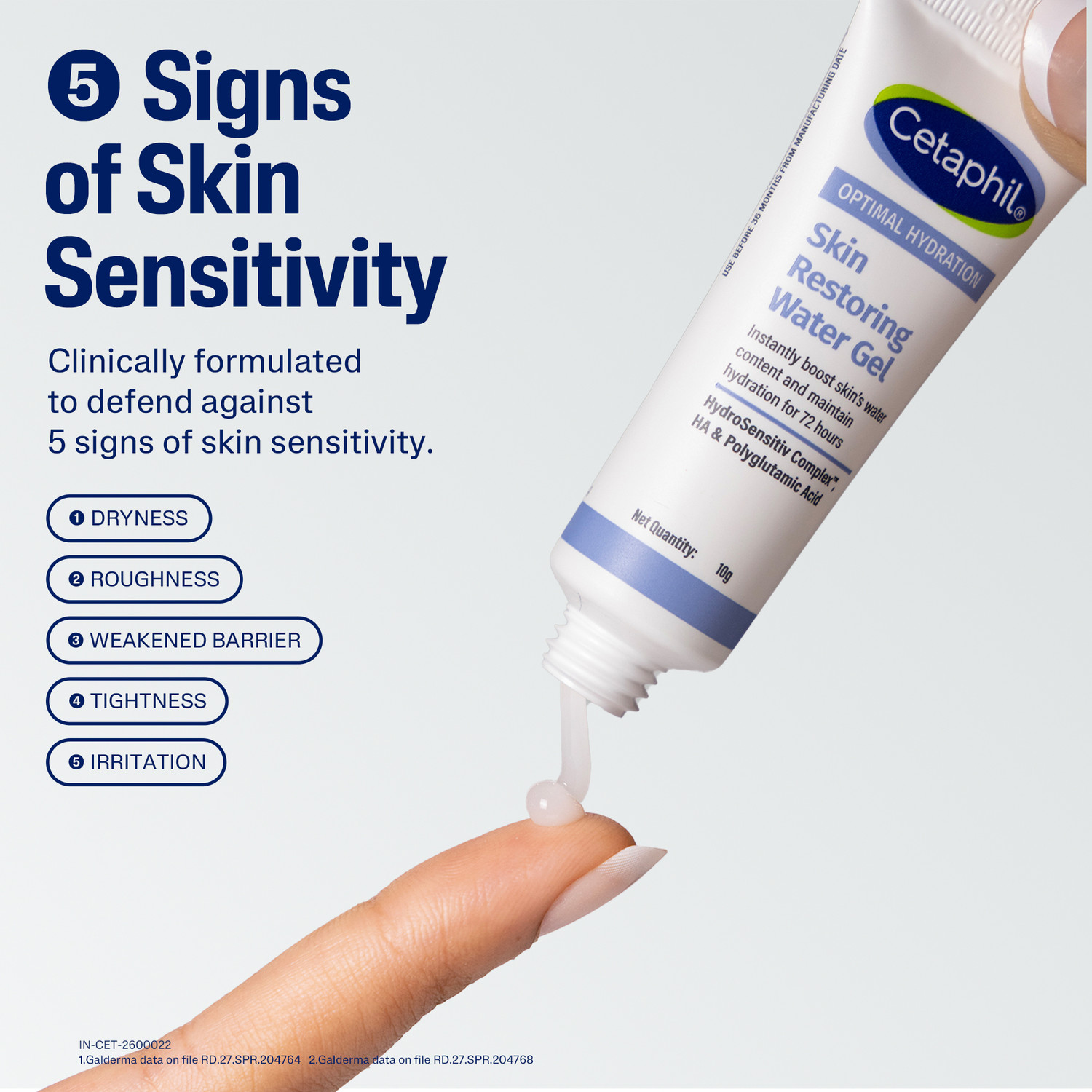 Image of Cetaphil Optimal Hydration Restoring Water Gel