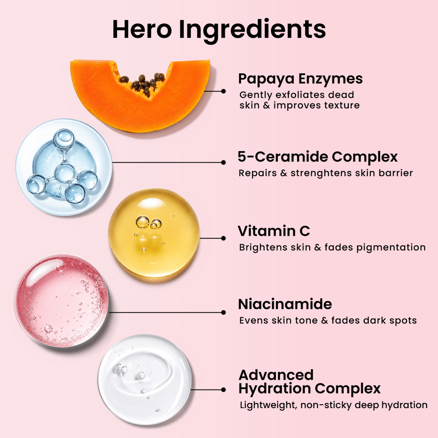 Image of Foxtale Brightening Moisturiser with Vitamin C & Niacinamide|Brightens, Fades Dark Spots