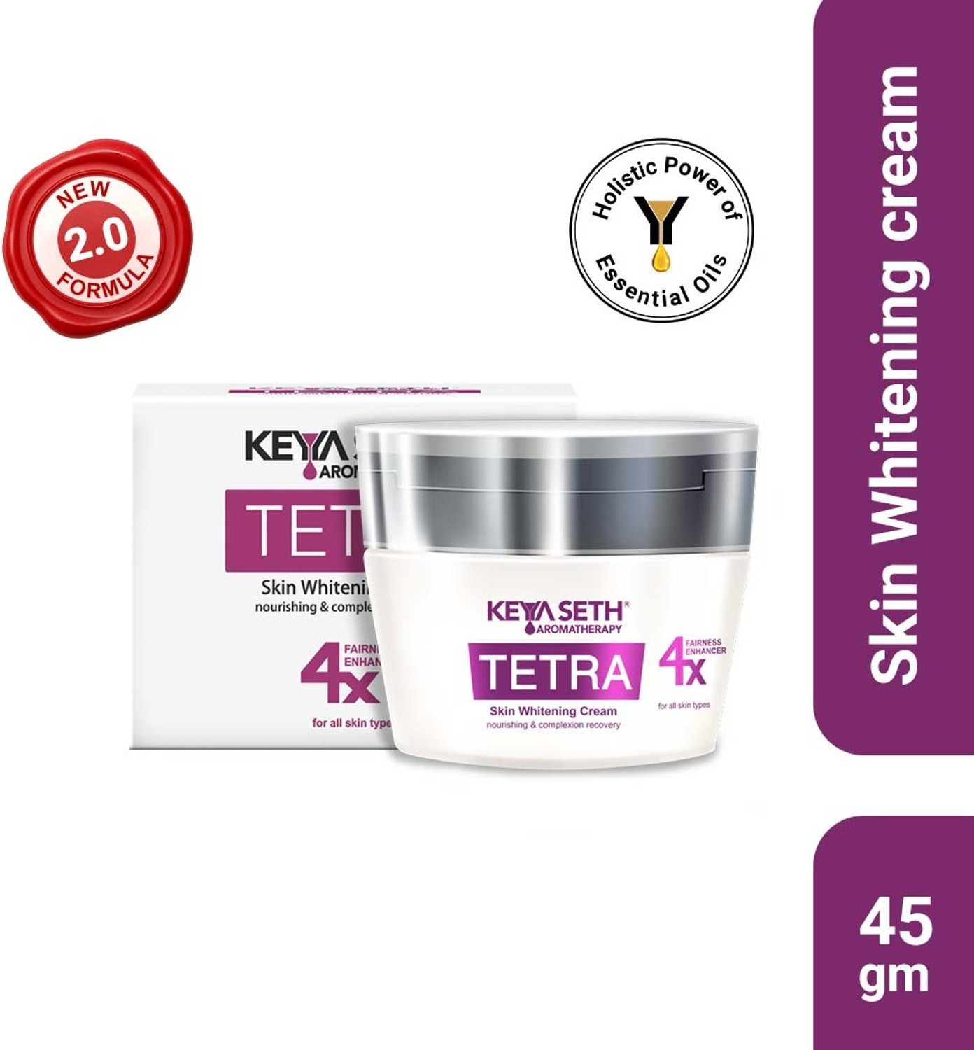 Image of KEYA SETH AROMATHERAPY Tetra Skin Whitening Cream