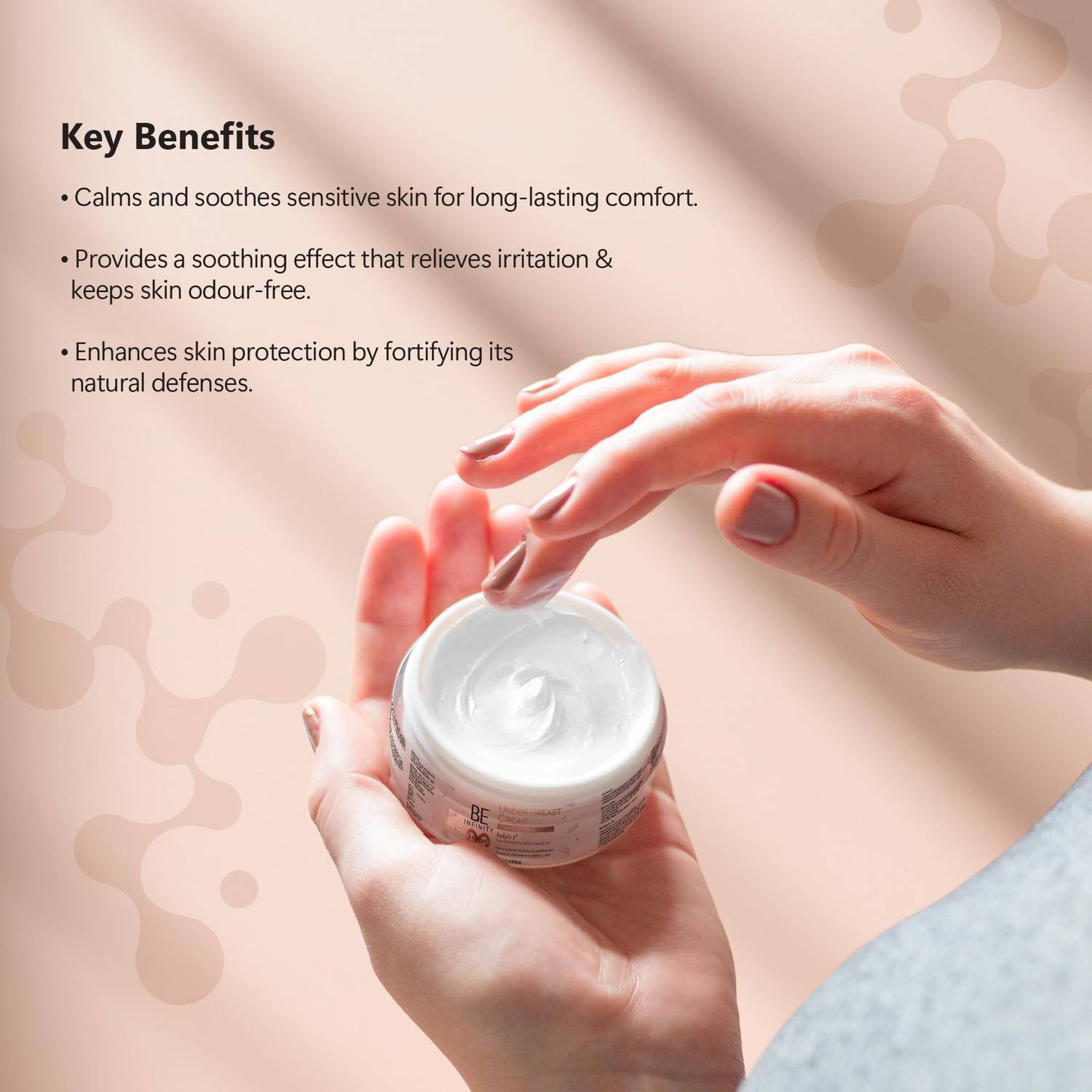 BE INFINITY CurvEssence Under Breast Cream for Women | Beeswax