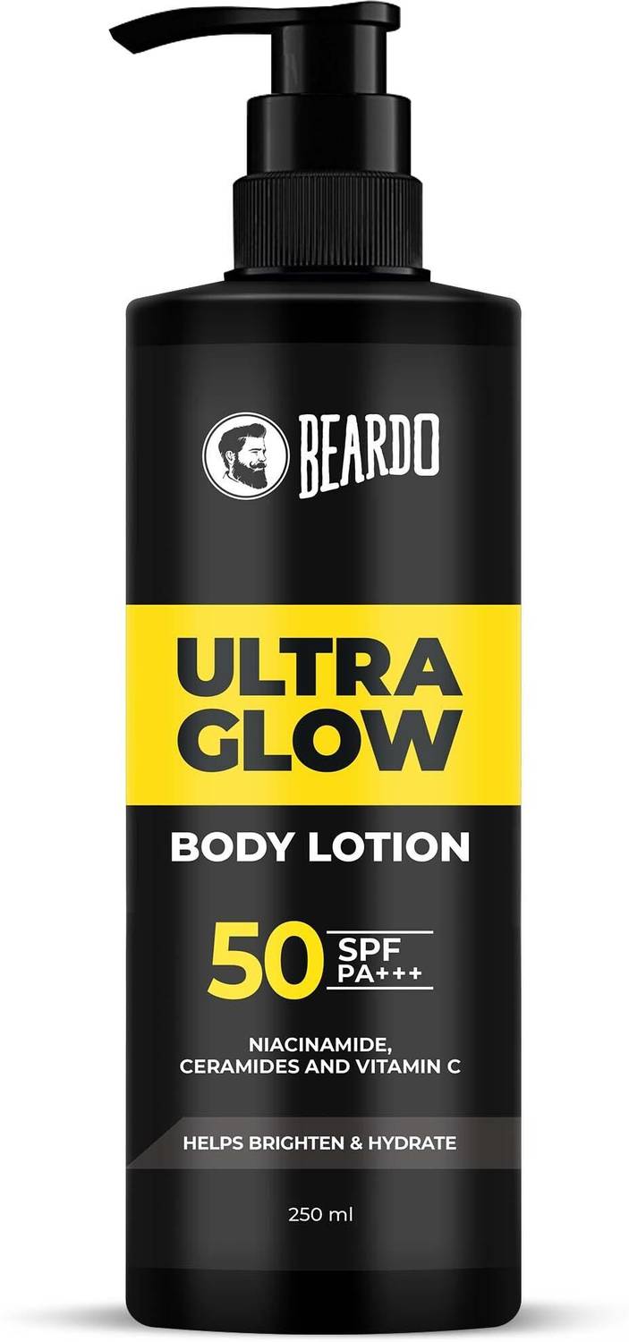 BEARDO Ultraglow SPF 50 Body Lotion for Men - Image 1