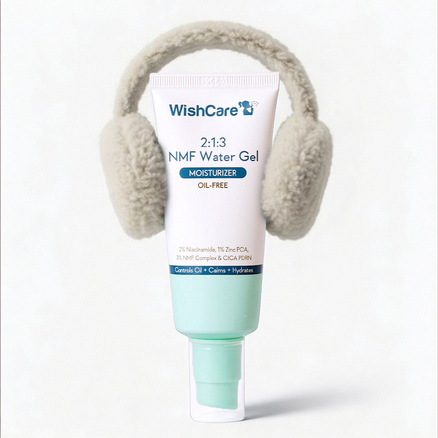 Image of WishCare 2:1:3 NMF Water Gel Moisturizer For Face|For Men & Women|Oil-Free Hydration