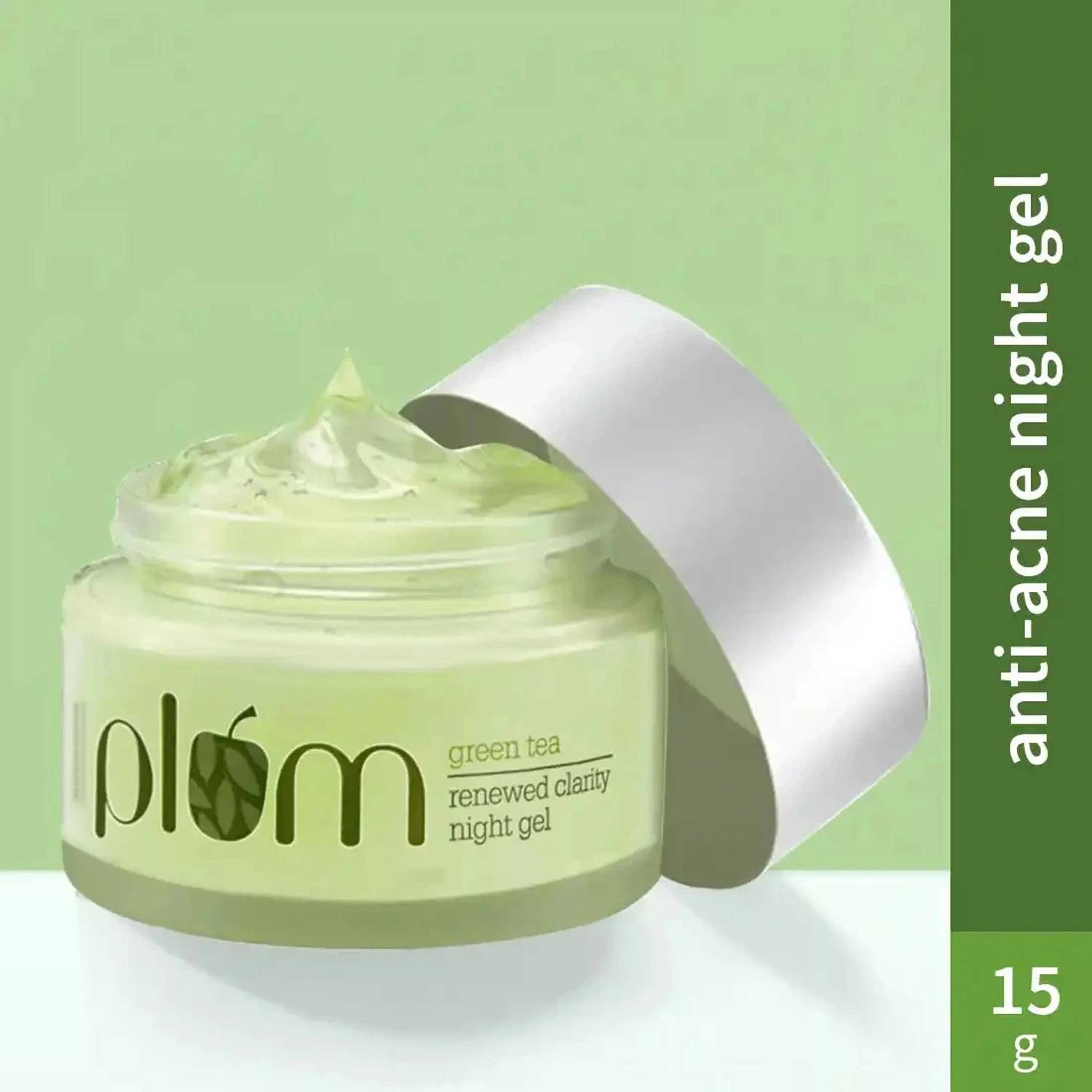 Plum Green Tea Night Gel Cream Anti-aging Oil-free Moisturizer