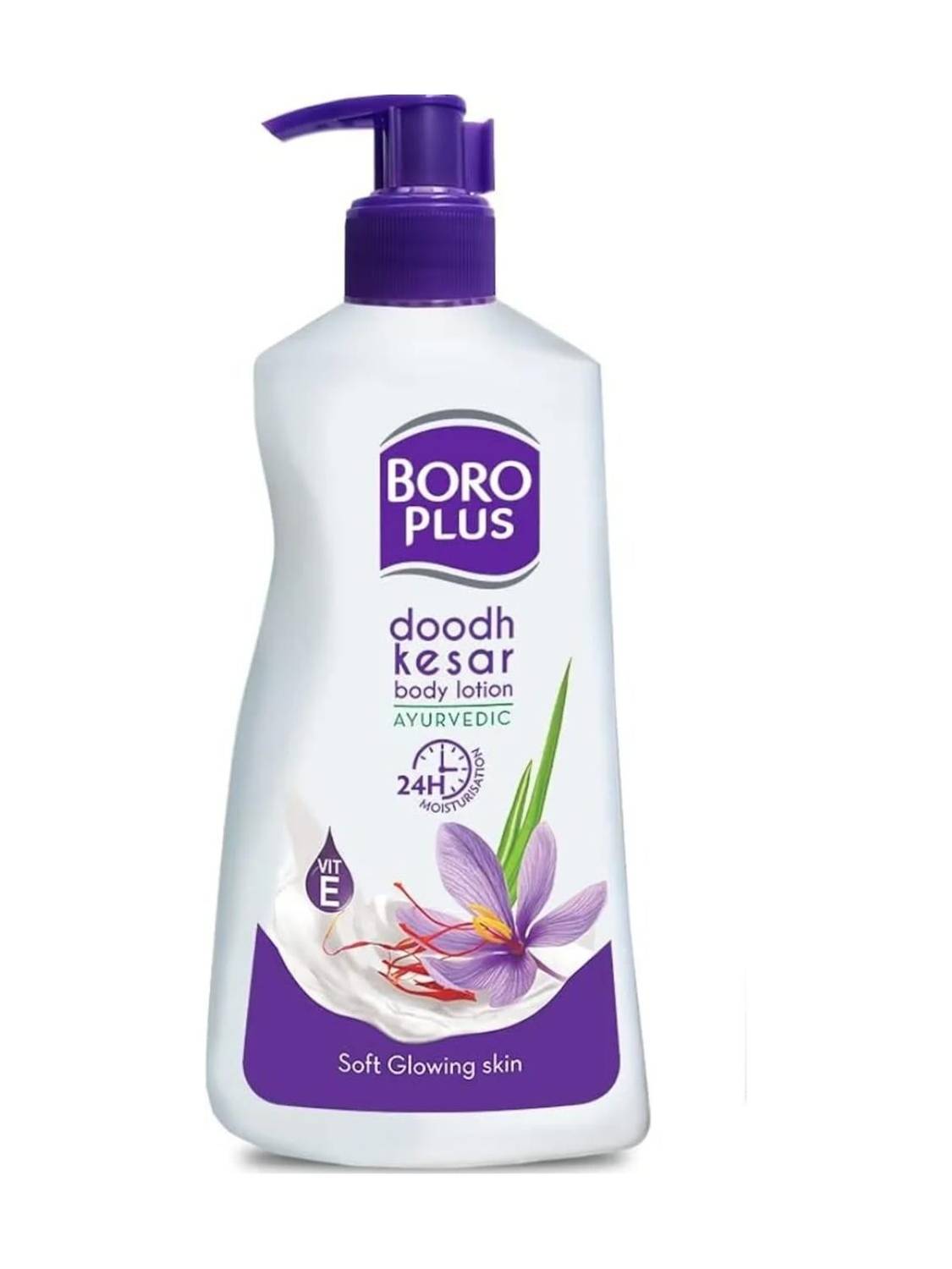 BOROPLUS Doodh Kesar Body Lotion 24 hrs Moisturisation (400ML)=