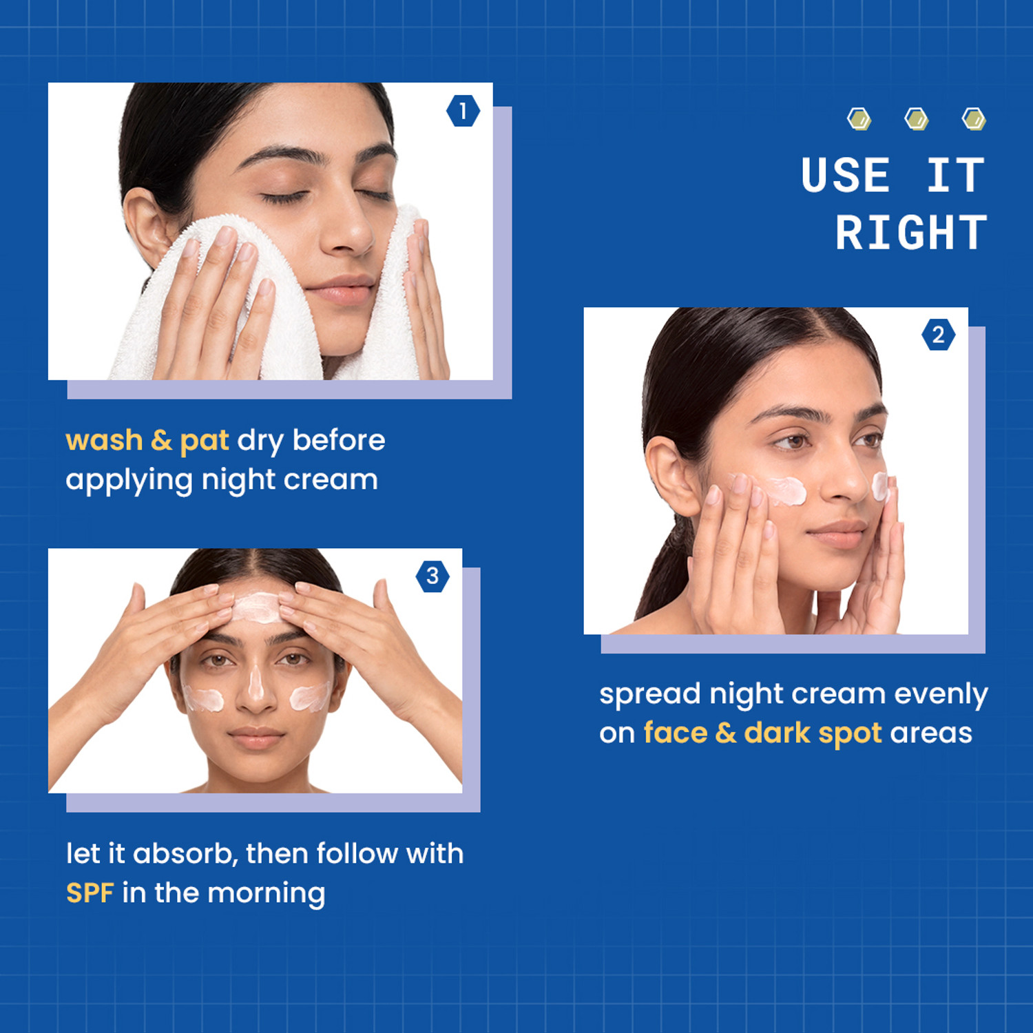 Image of DermDoc 2% Kojic Acid Night Cream with Niacinamide & Alpha Arbutin | Skin Brightening