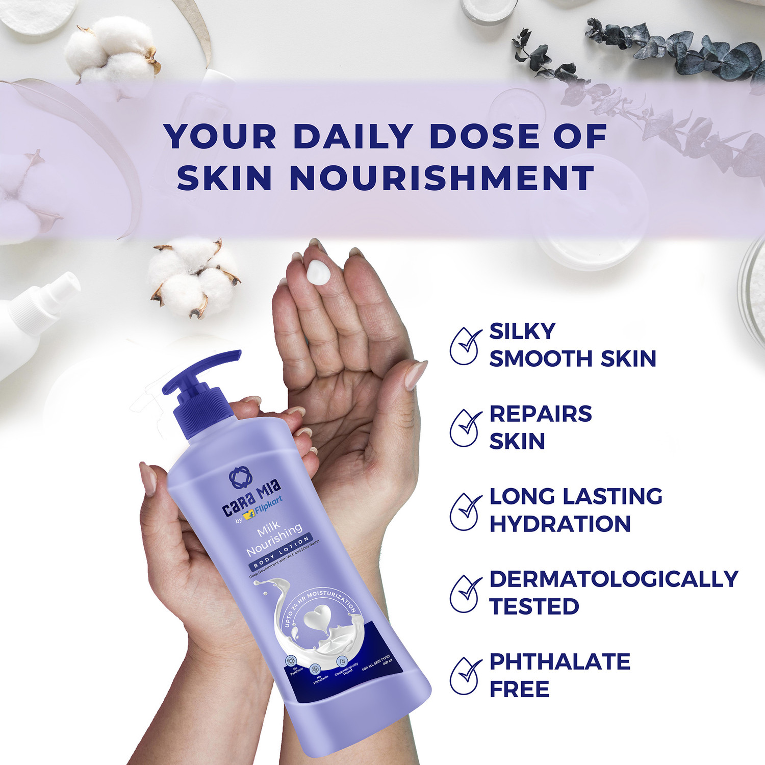 Image of Cara Mia Milk Nourishing Body Lotion