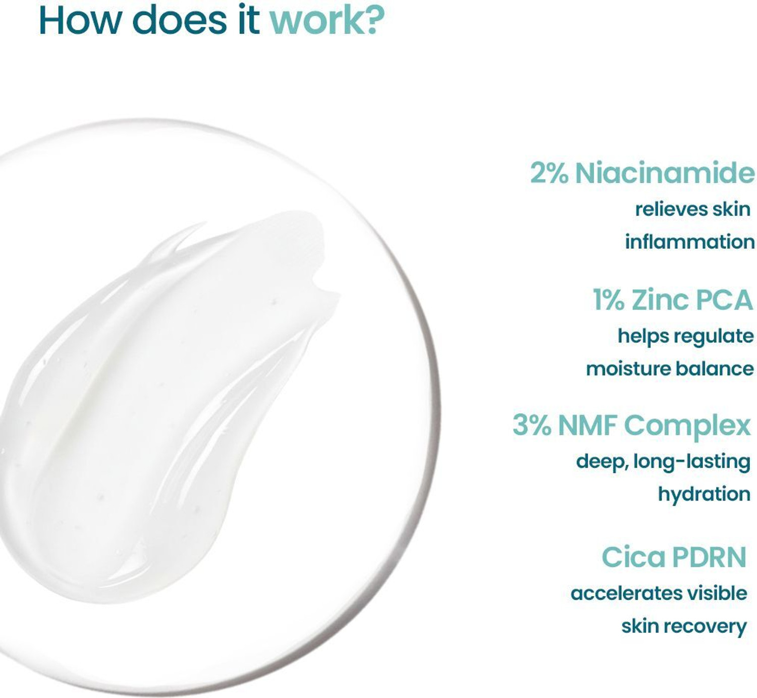 Image of WishCare 2:1:3 NMF Water Gel Moisturizer For Face|For Men & Women|Oil-Free Hydration