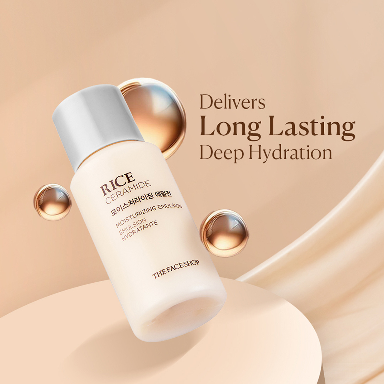 Image of The Face Shop Rice & Ceramide Emulsion