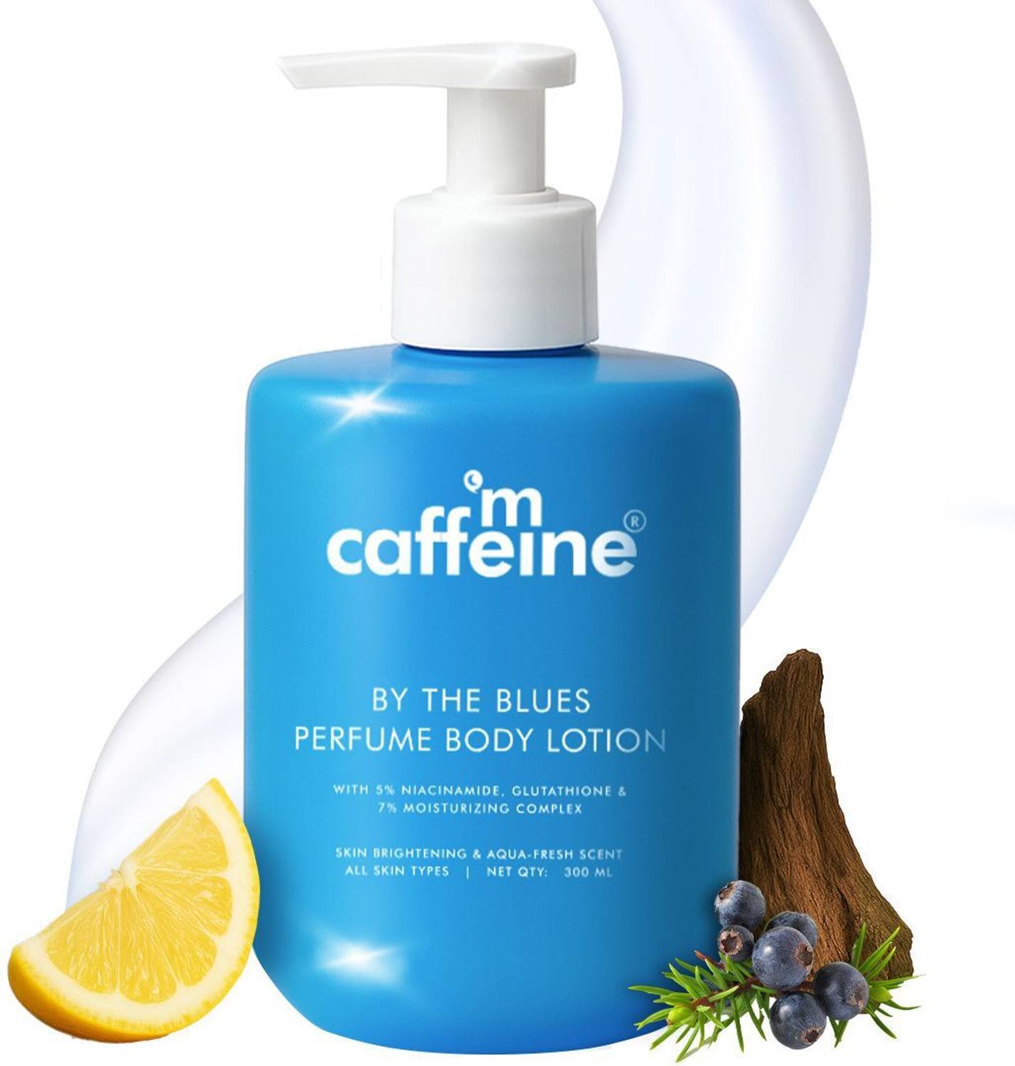 mCaffeine By the Blues Brightening Perfume Body Lotion 200 ml