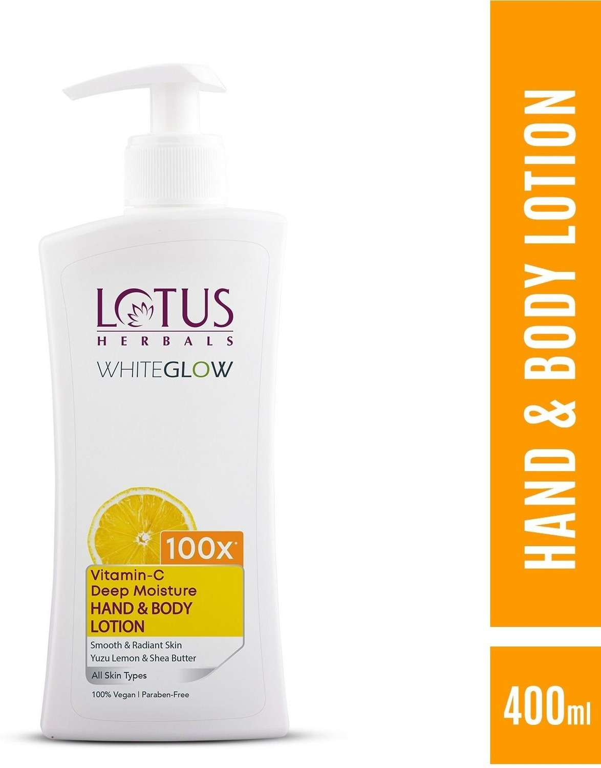 Image of LOTUS HERBALS WhiteGlow Vitamin C Deep Moisture Hand & Body Lotion
