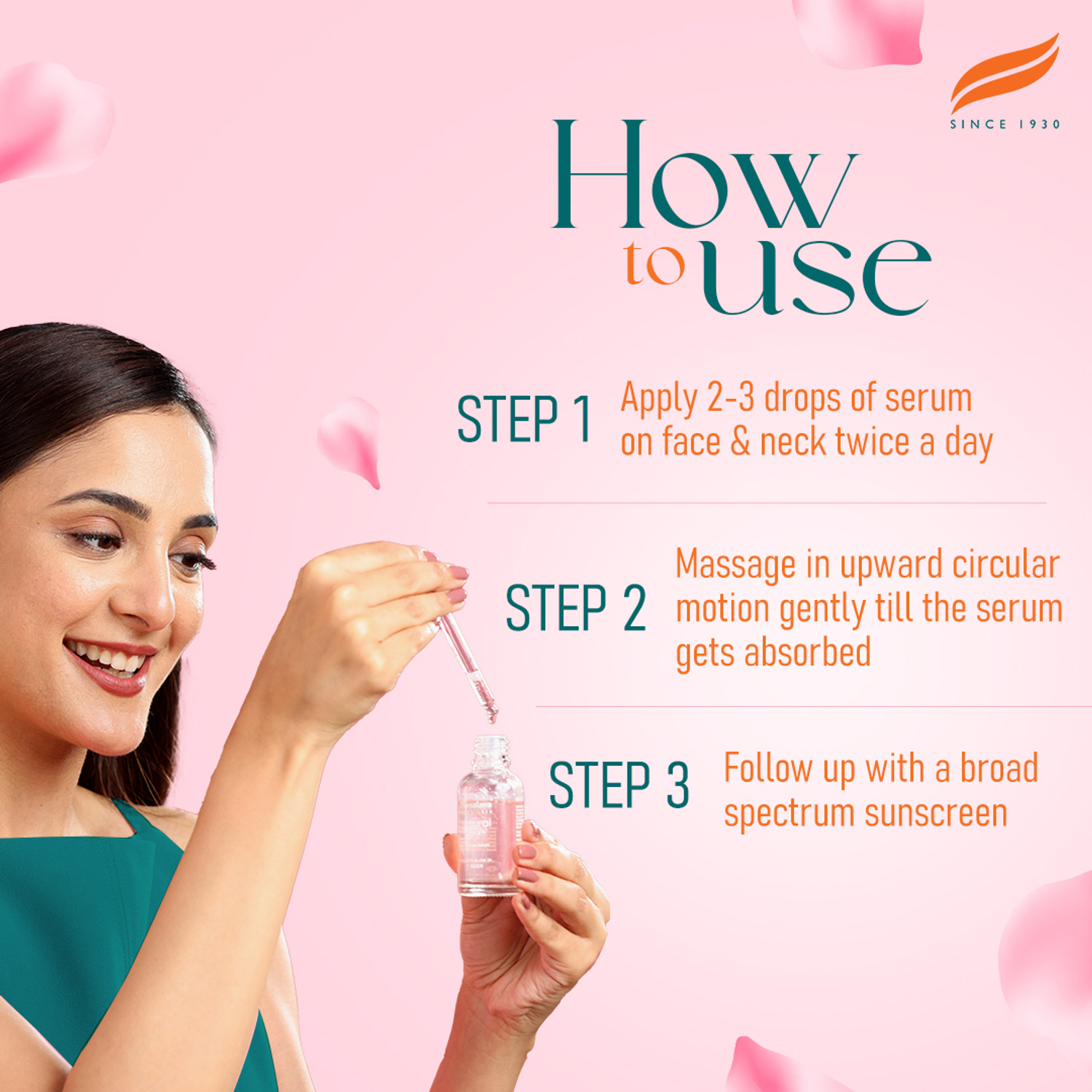 Image of HIMALAYA Natural Glow Rose Face Serum with 5% Niacinamide and 5% Rose Extracts