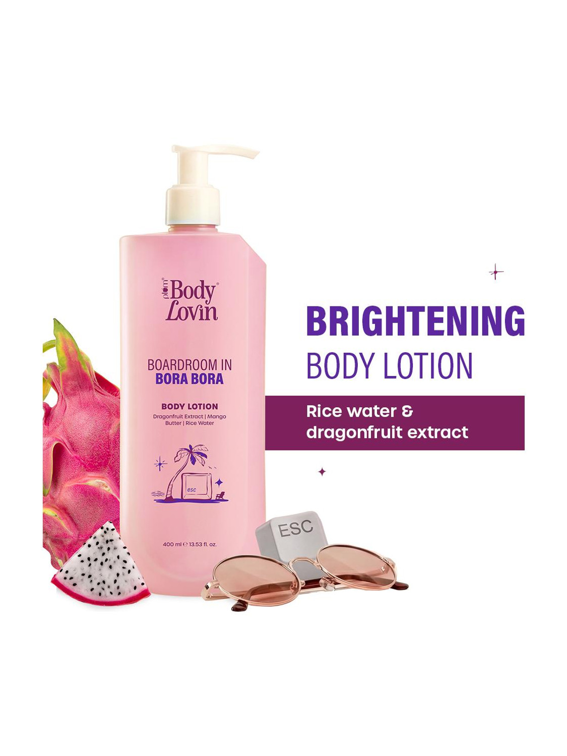 Plum BodyLovin' Boardroom In Bora Bora Body Lotion | Lightweight Hydration