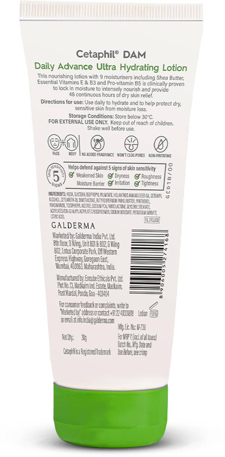Cetaphil Daily Advance Ultra Hydrating Lotion - Image 4