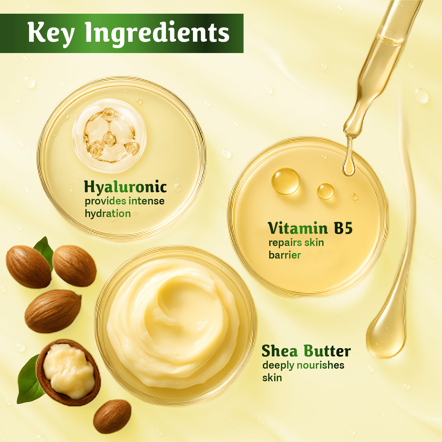 Image of Nyle Serum Body Lotion | Shea Butter + Hyaluronic + Vitamin B5 | 48H Moisturization